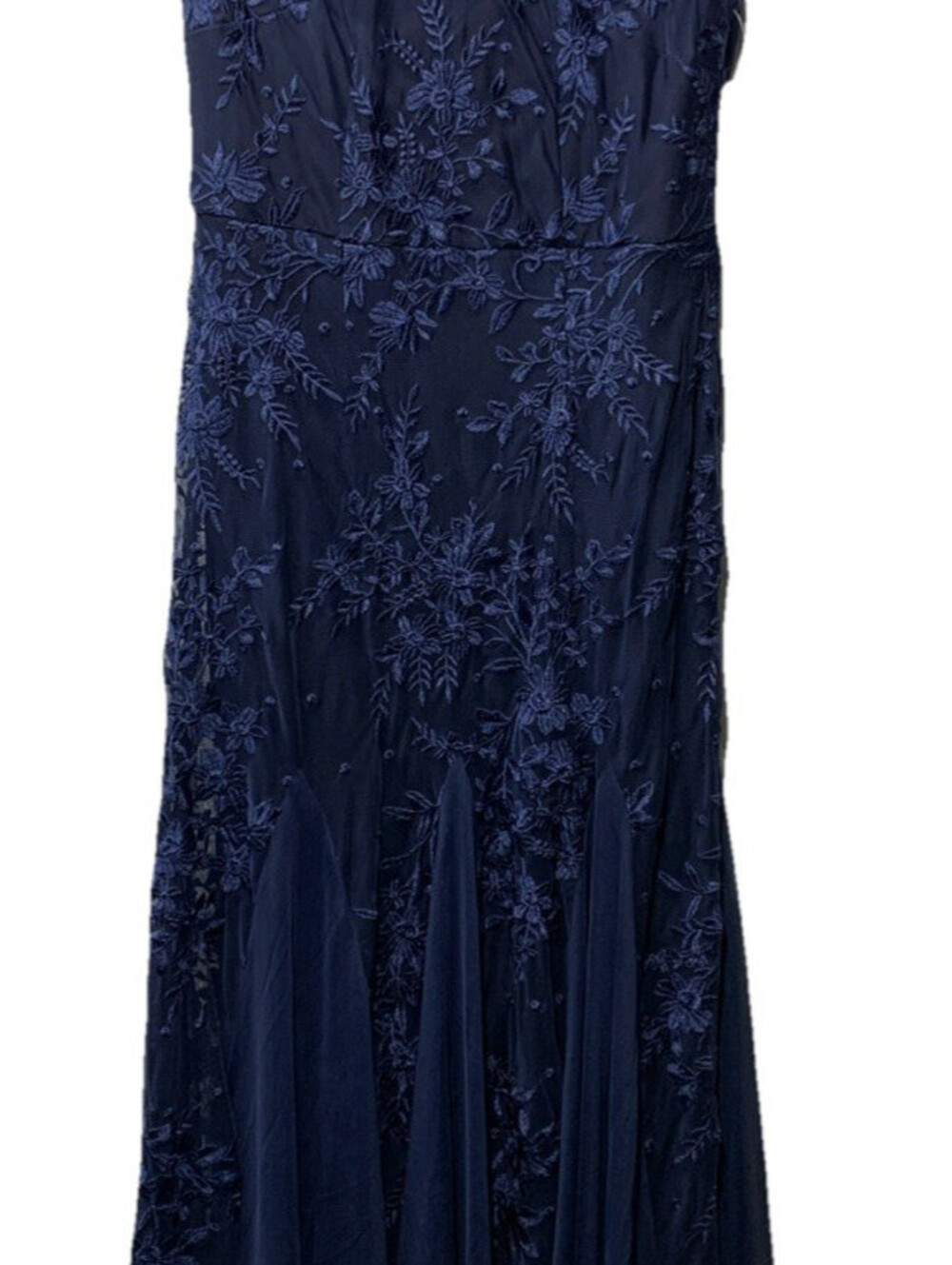 Alex Evenings Women's Long Length Fit & Flare Mother of The Bride Dress Size 12